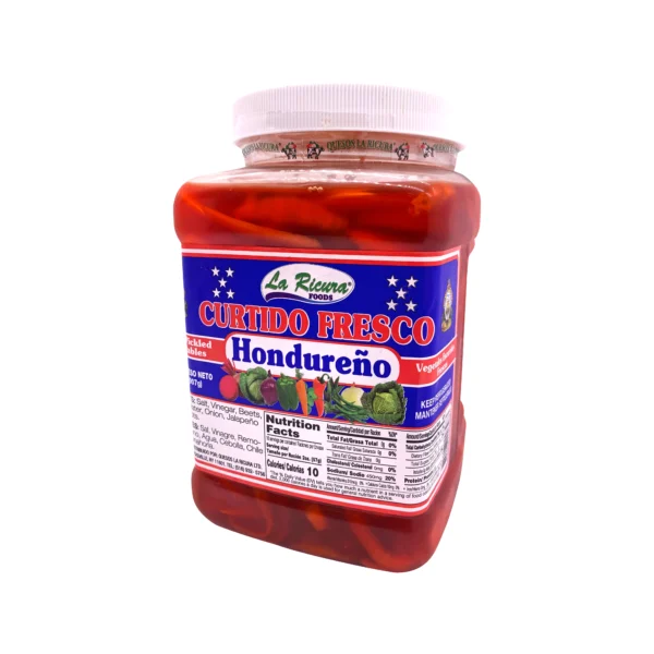 Curtido fresco hondureño en bote de 32 oz – Doña Lisa