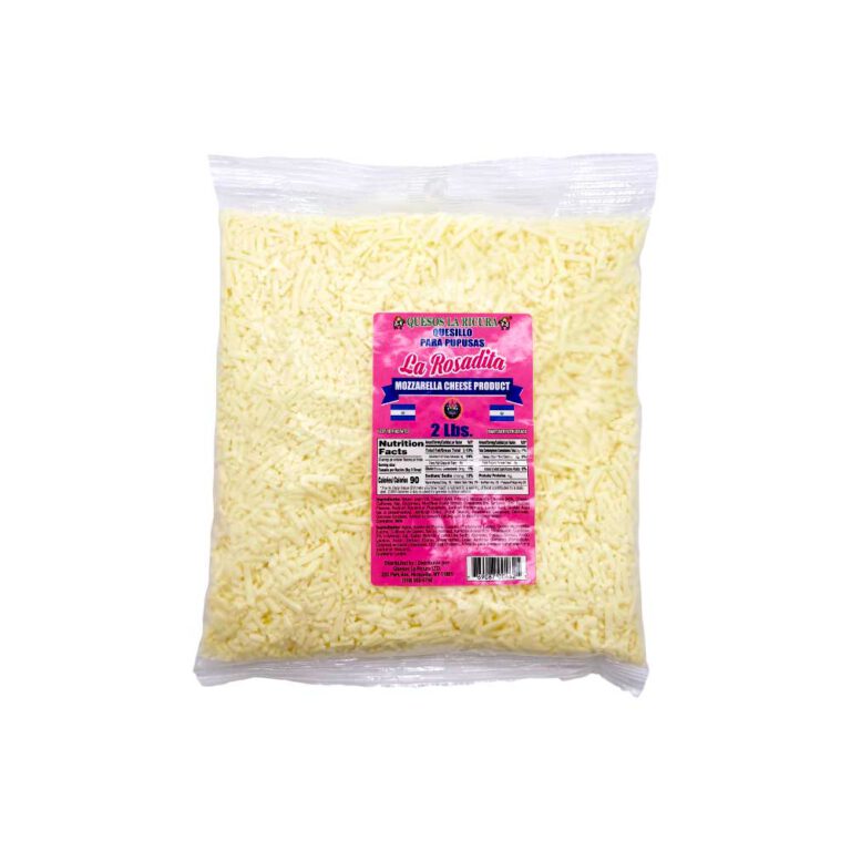Shredded Mozzarella Cheese Product 2 Lbs. quesoslaricura