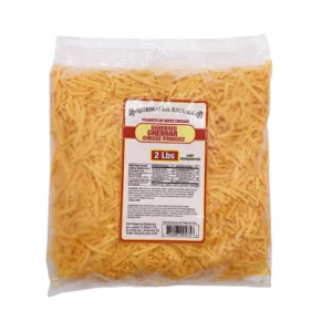 Queso cheddar rallado 2 lbs – La Ricura