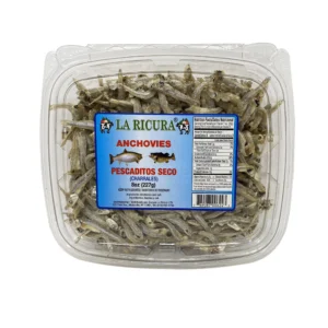 Pescaditos secos regulares 8 oz – Anchovías tradicionales deshidratadas