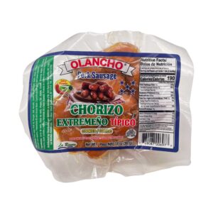 Olancho chorizo extremeño típico