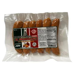 Chorizo de cerdo picante mexicano el michoacano de 14 oz.