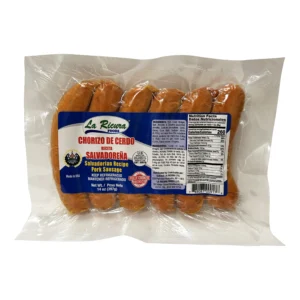 Chorizo de cerdo receta salvadoreña de 14 oz