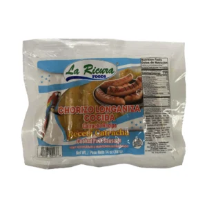 Chorizo longaniza cocida receta catracha de 14 onzas Quesos La Ricura