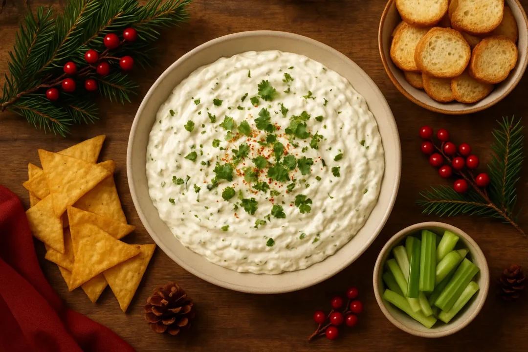 Bandeja de aperitivos navideños con quesos y productos La Ricura para celebraciones familiares