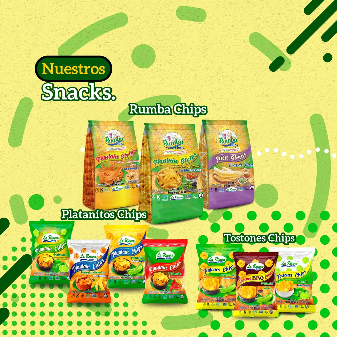 Banner Snacks quesos la ricura