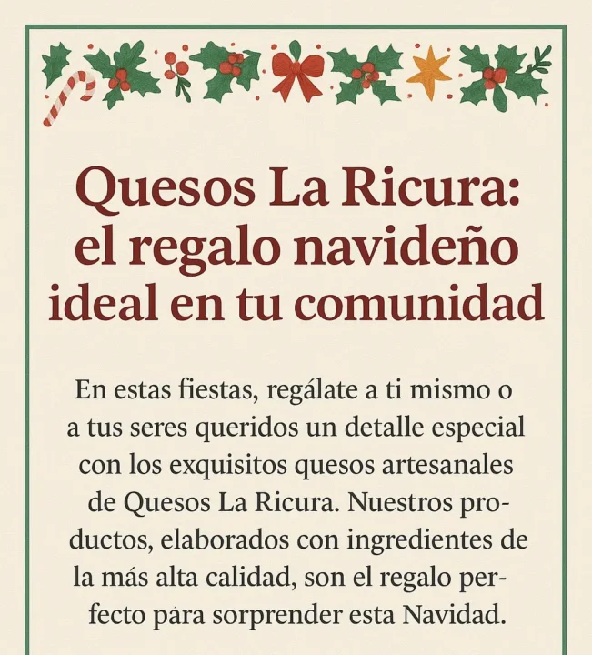 Mesa navideña con recetas latinas tradicionales preparadas con queso, ideal para reuniones familiares de la comunidad latina en Estados Unidos