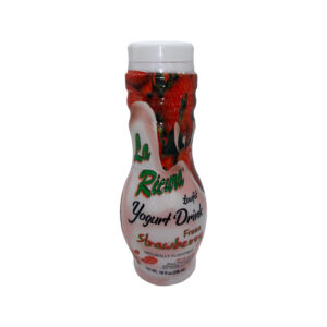 Strawberry lowfat yogurt drink