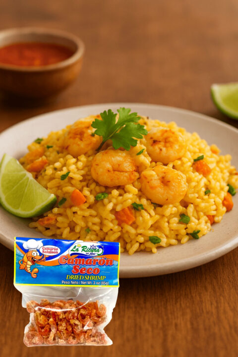 Arroz con Camarón Seco al estilo tradicional de La Ricura 1