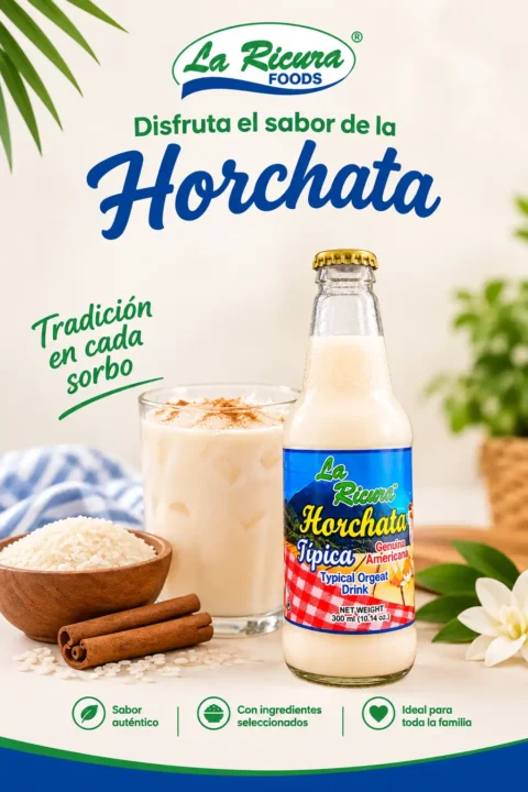 Horchata Típica en Estados Unidos | La Ricura Foods