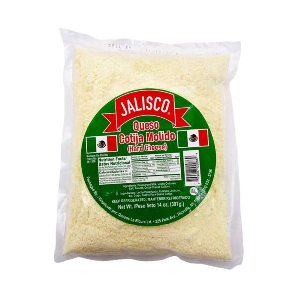 queso al ricura Jalisco-Queso Cotija Molido 14 Oz.