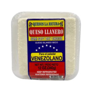 Queso Llanero Venezolano 12 Oz – Queso fresco tradicional de Venezuela