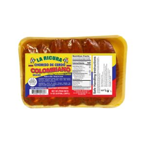 Chorizo de cerdo Colombiano
