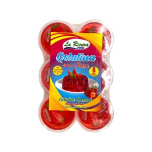 Gelatina de fresa