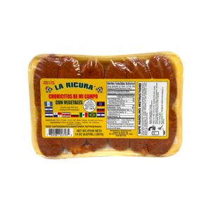 Choricitos de mi campo con vegetales