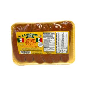Chorizo de cerdo Mexicano picante