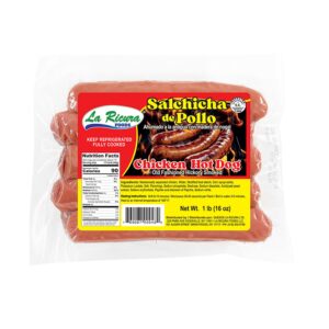 Salchicha de pollo