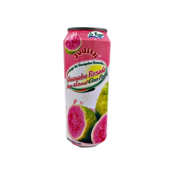 quesos la ricura Judith Pink Guava Juice Drink : 24 Per Case 16.9 Oz