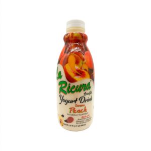 Peach lowfat yogurt drink
