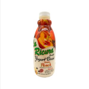 Peach lowfat yogurt drink