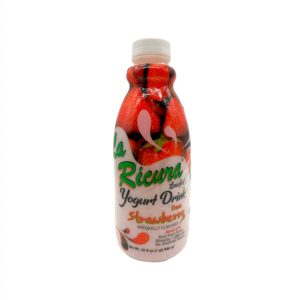 quesos la ricura La Ricura Strawberry Lowfat Smoothie 32 Oz.