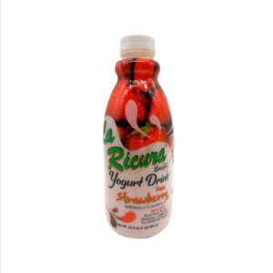 quesos la ricura La Ricura Strawberry Lowfat Smoothie 32 Oz.