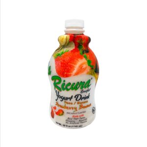 quesos la ricura Smoothie Strawberry : Banana 59 Oz.