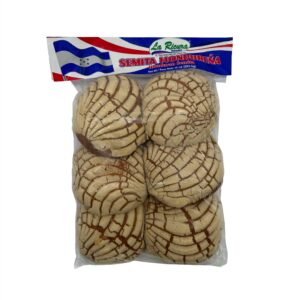 Semita hondureña tradicional La Ricura pan dulce hondureño empaquetado